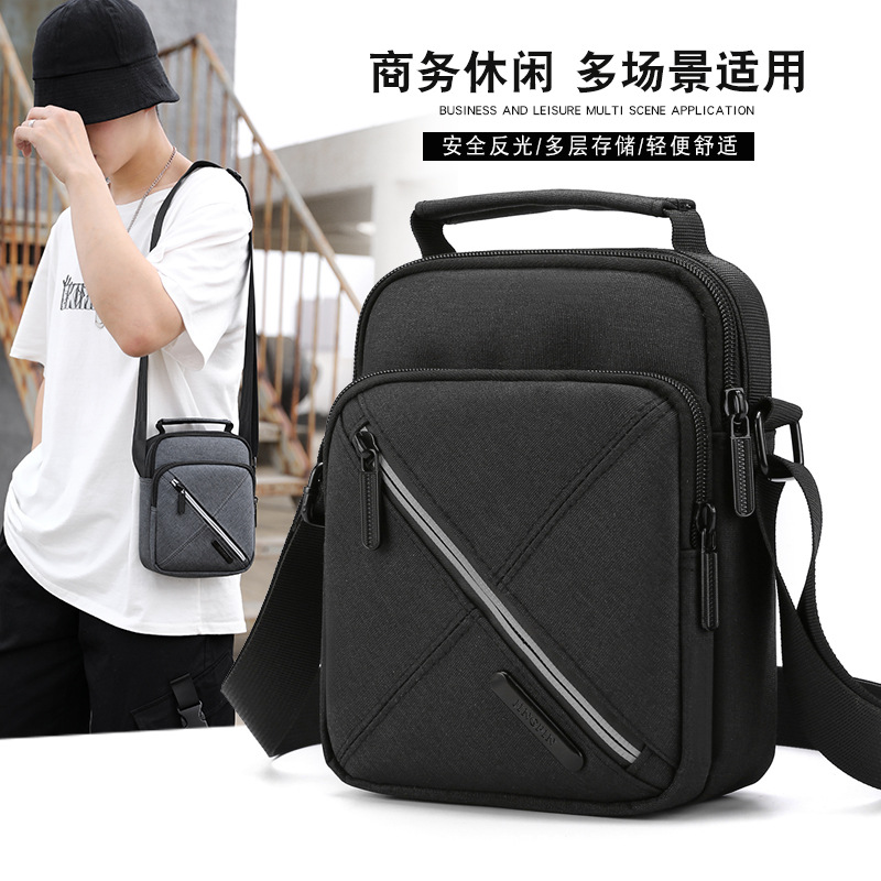 Thời trang mới của người đàn ông một vai túi kinh doanh đi lại nhỏ ba lô xách tay giải trí du lịch nghiêng túi xách