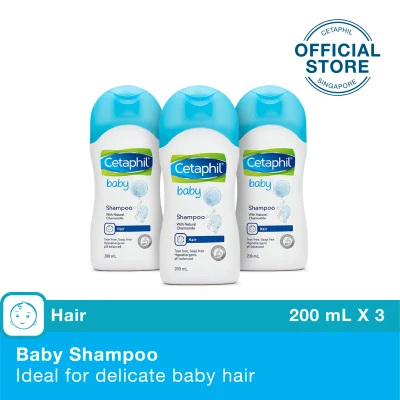 [BUNDLE OF 3] CETAPHIL BABY SHAMPOO WITH NATURAL CHAMOMILE 200ML