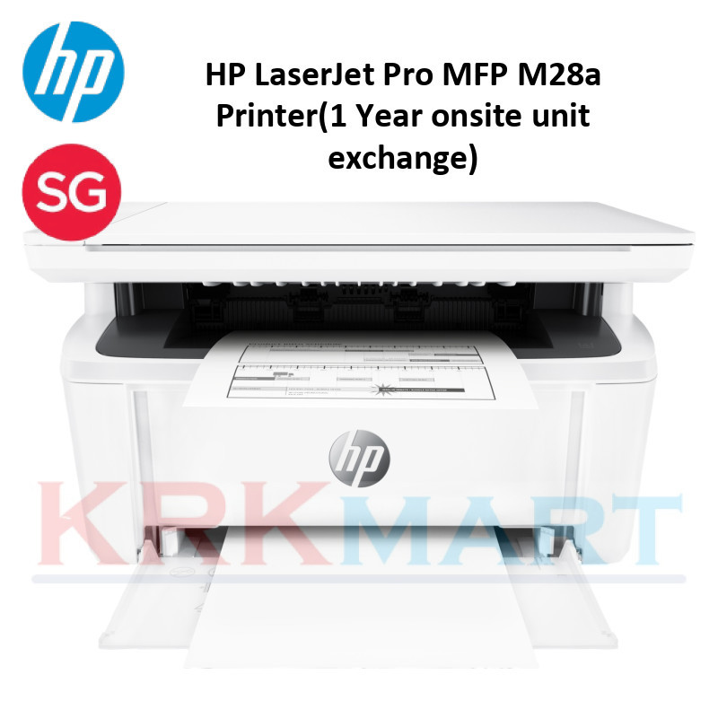 HP LaserJet Pro MFP M28a Printer(1 Year onsite unit exchange) Singapore