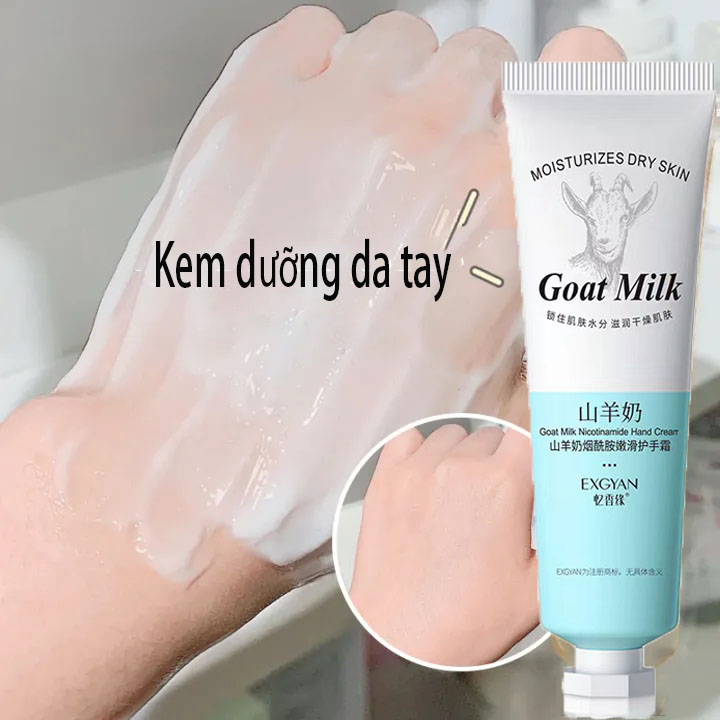 Kem dưỡng da tay kem dưỡng ẩm da tay Kem dưỡng trắng da tay Kem dưỡng da tay chống nhăn 30g Goat Hand Cream