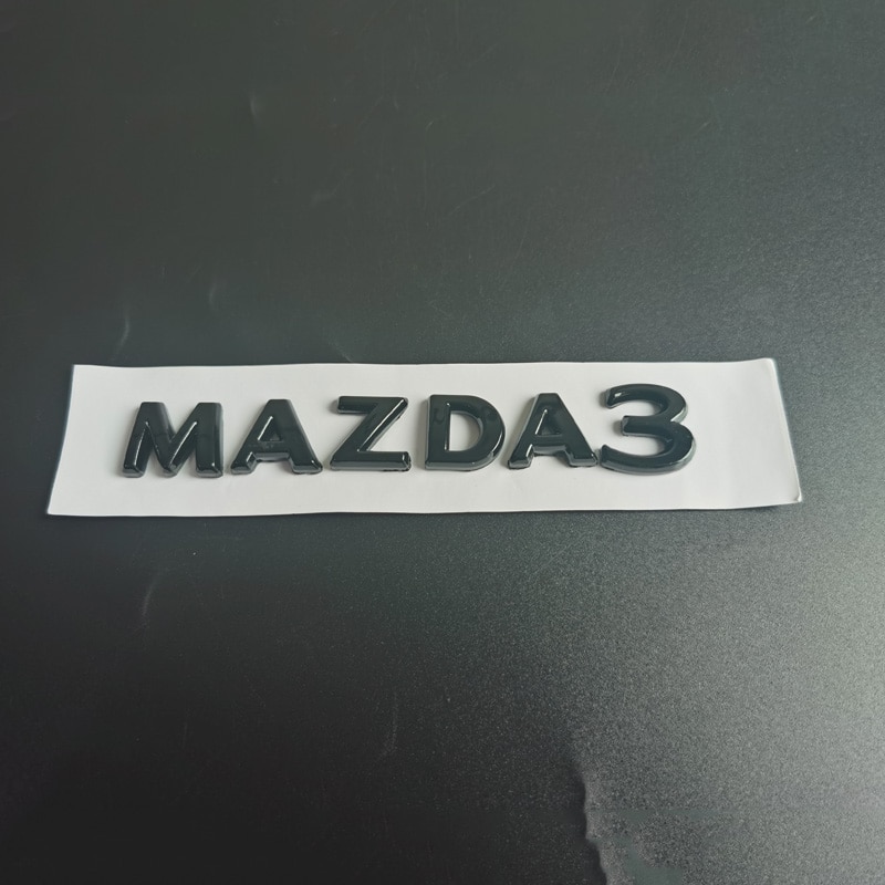 FOR Mazda3 2020 2021 2022 Year Eear Emblems Mazda3 Logo Trunk Stickers