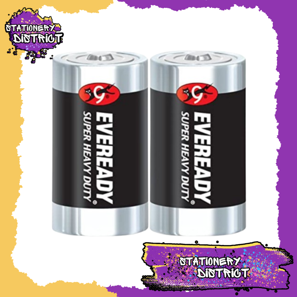 thumbnail image 2 of Eveready Super Heavy Duty D Batteries – Carbon Zinc 1.5V 1250 – Case Of 48 (Open Box) 2 of 4