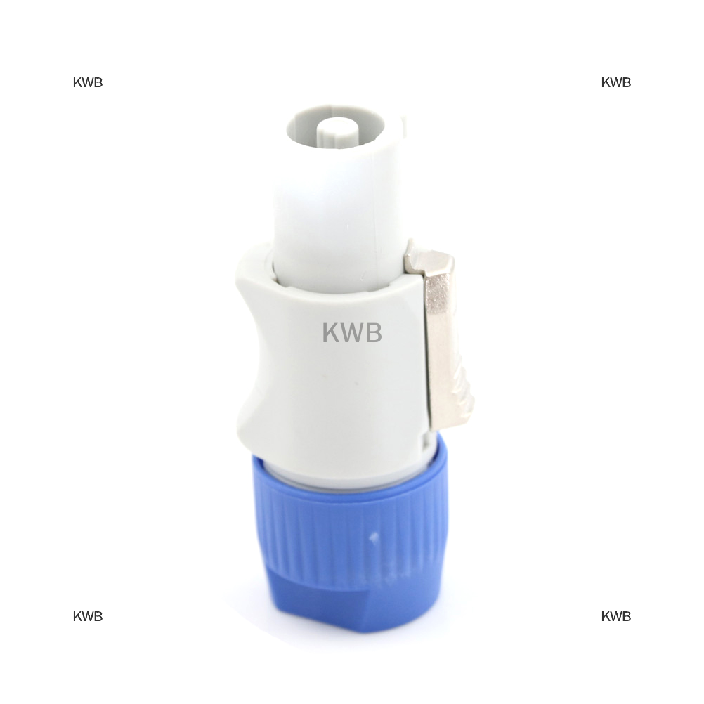 KWB Đầu nối màu trắng xanh dương mới Cáp AC nac3fca powercon 20A