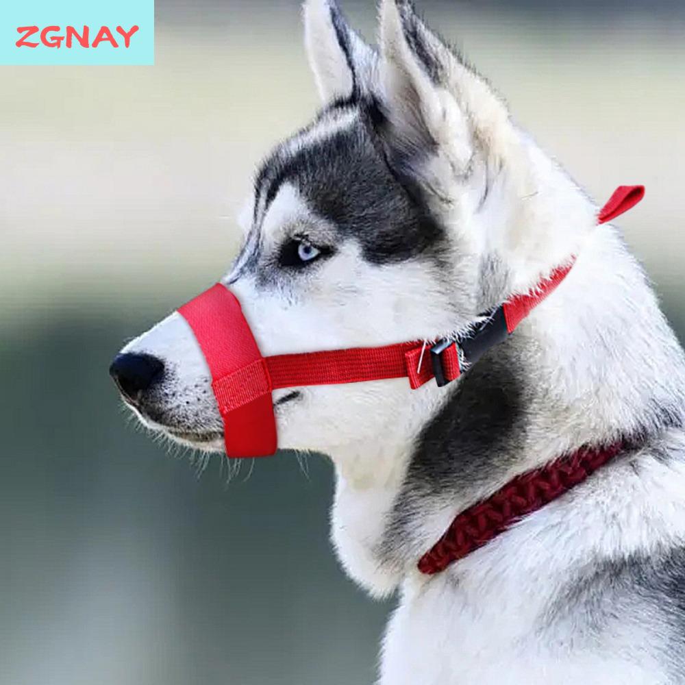 ZGNAY STUDIO Bền 1 cái Để ngăn ngừa ăn uống vô trật tự Có thể điều chỉnh Ngừng sủa Chống cắn Phụ Kiện Thú cưng nạ dây đeo cho chó Mõm chó Miếng che miệng chất béo