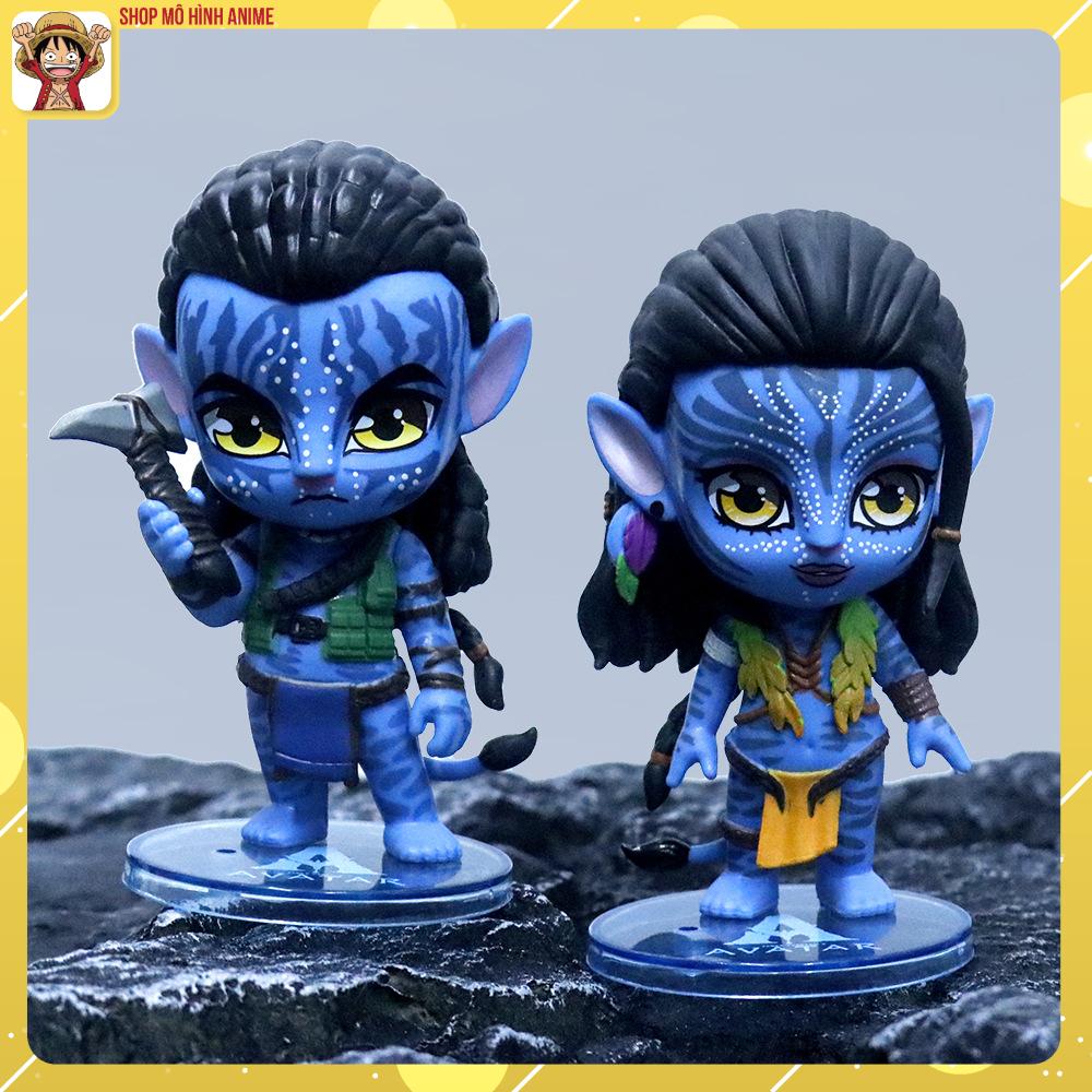 Mô hình nhân vật avatar, phim điện ảnh bom tấn, mô hình chibi cao 12cm, decor trang trí, bộ sưu tập nhân vật