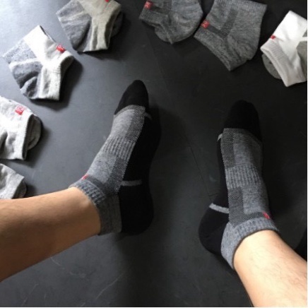 Combo 5 đôi tất nam cổ ngắn - vớ cotton lᴏại 1 có sỉ