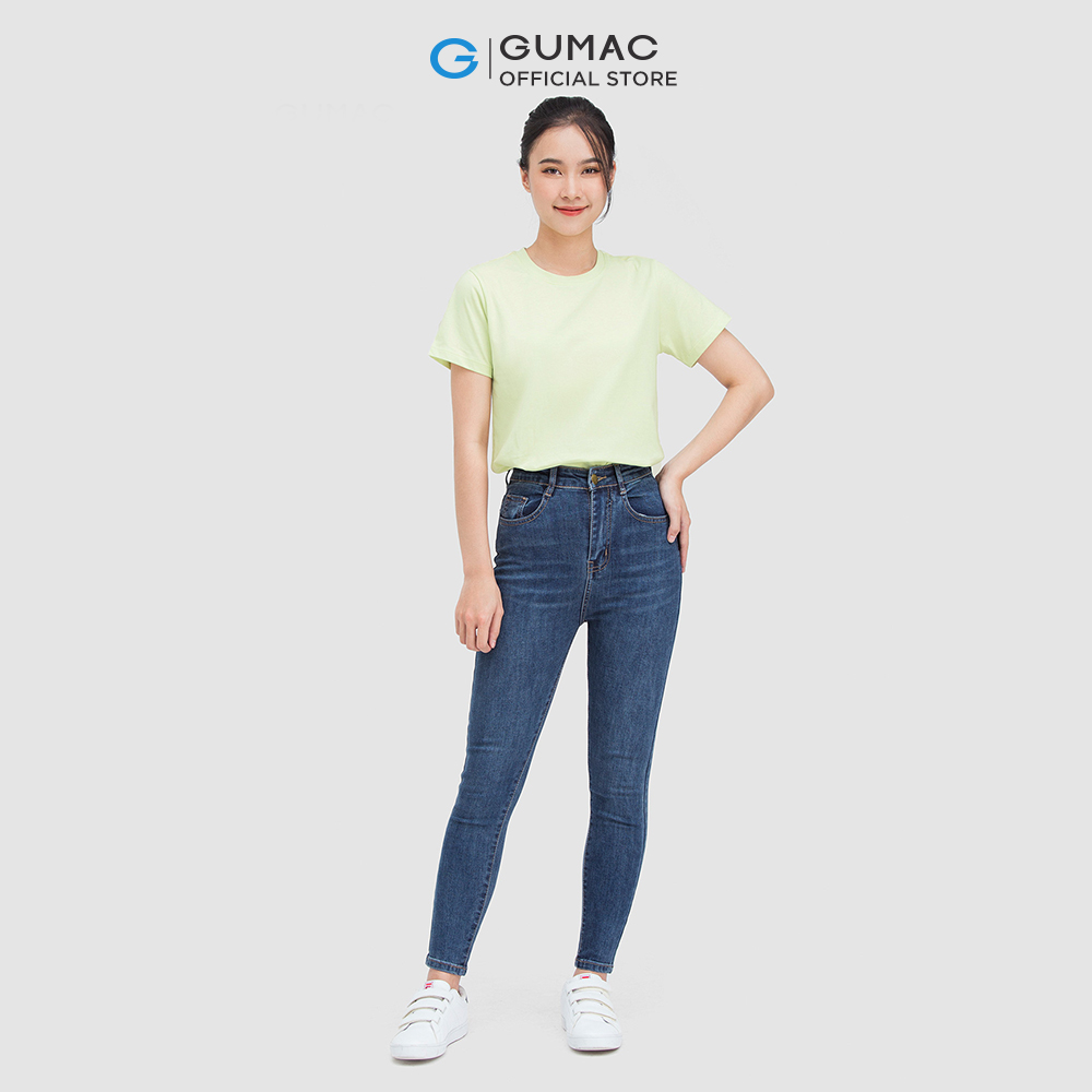 FREESHIP 0ĐQuần jeans nữ GUMAC QJC05016 skinny