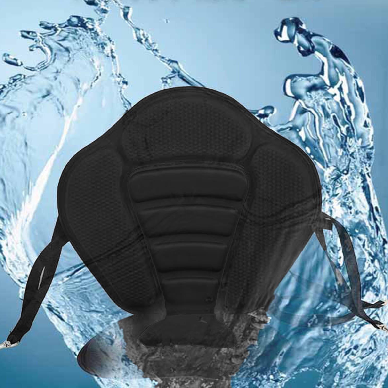 Baoblaze ghế Kayak đệm ghế đệm Pad sân vận động Pad Mat nệm ngồi pad với dựa lưng xuồng tựa lưng ngồ