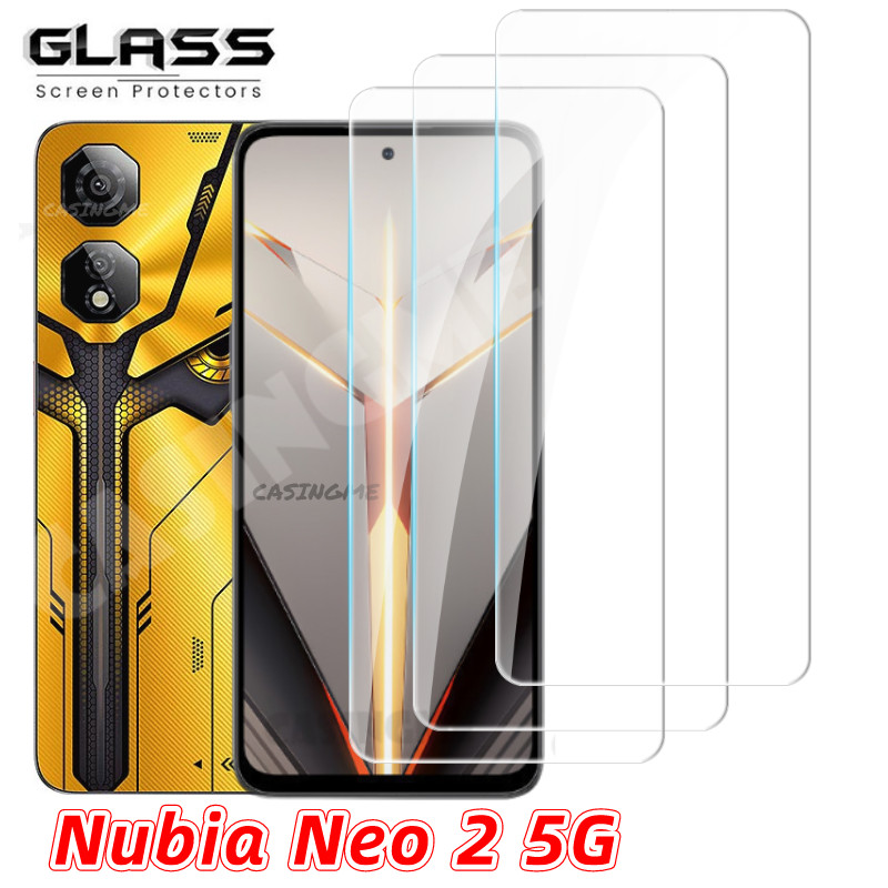 Nubia Neo 2 5G 2024 bọc hoàn toàn phim kính cường lực Tấm dán bảo vệ màn hình ống kính mặt sau Thủy 