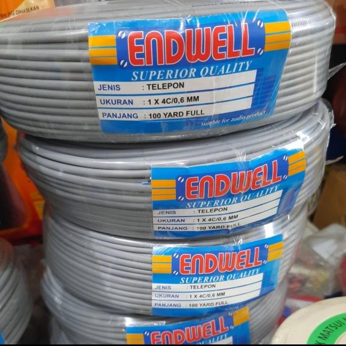 KABEL TELEPON ISI 4 KAWAT 100 YARD / KABEL TELPON / KABEL TELEPHONE 4 - Elvoir Store Harga  314,000 Ringgit*Penghantaran Percuma