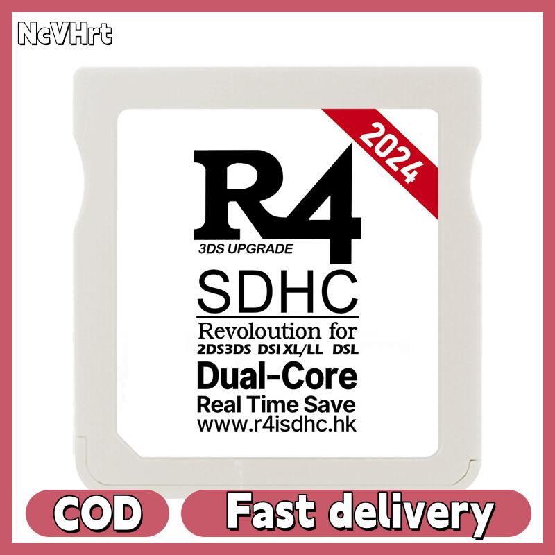 NcVHrt 2026สำหรับการ์ดเกม NDS สำหรับ R4I การ์ด SDHC TF R4 SDHC GOLD Pro การ์ดวิดีโอเกมการ์ดหน่วยความจำดิจิตอลสีขาวทอง ราคา 257 บาท*ส่งฟรี