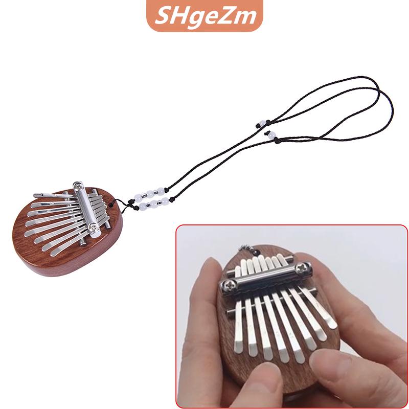 [COD] SHgeZm Đàn kalimba Mini Đàn Piano ngón tay 8 phím âm thanh tuyệt vời Bàn phím ngón tay nhạc cụ