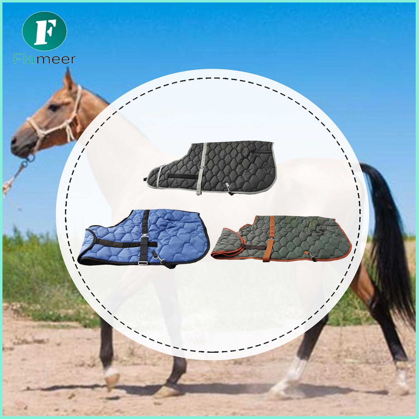 Horse Blanket Turnout Sheet Oxford Cloth Breathable Equine Protection Horse Care Sheet for Trail Ride Farm Stable Snow ราคา 55,666 บาท*ส่งฟรี