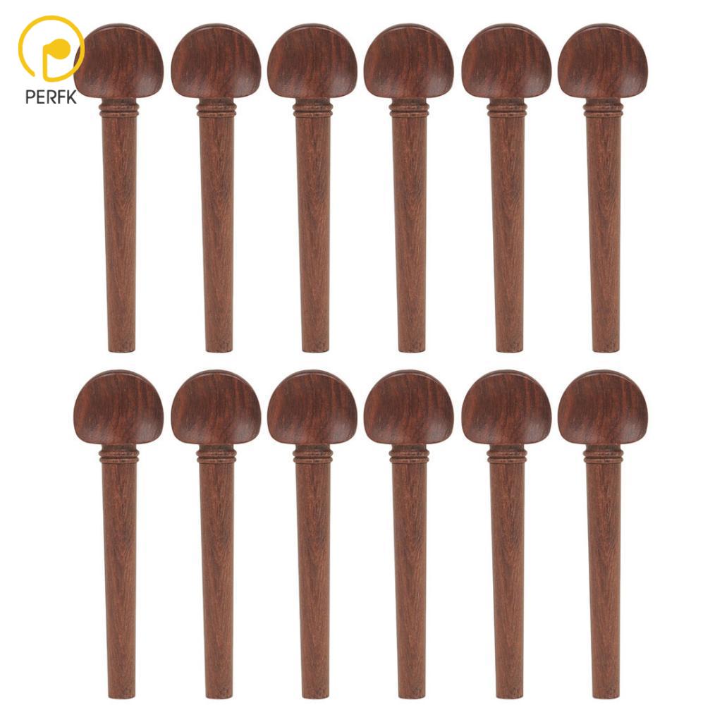 12x Violin Fiddle Tuning Peg Replacement Part Duable Decoration Violin Tuner Wooden for Fiddle Violin String Accessory ราคา 1,584 บาท*ส่งฟรี