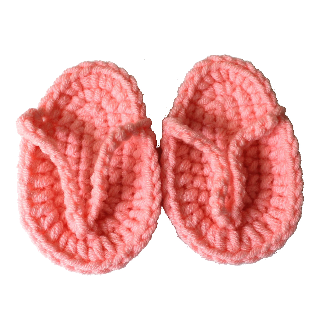 New Born Shooting Props Hand Crochet Mini Baby Slippers Delicate Baby
