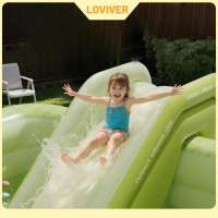 Inflatable Slide Waterslide Supplies High Performance for Kids Practical Stable PVC for Garden Summer Outdoor Indoor Yard