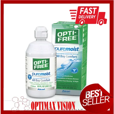 Opti Free Pure Moist Multi-Purpose Disinfecting Solution x 1btls (300ml) (Expiry 2023/ Oct)