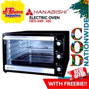 Hanabishi HEO-68R 68 Liters Convection Oven with Freebie