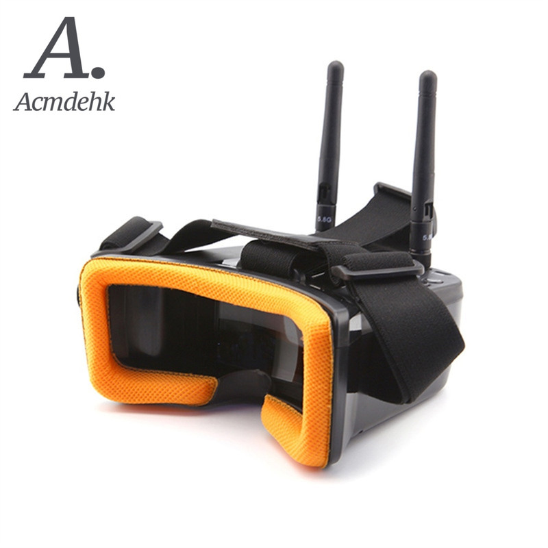 Mini 5.8G 40CH3 Dual Antennas FPV Goggles Video Glasses Headset with 3 Inch LCD Display Monitor Camera - Brand Acmdehk Presyo 3,022 Piso*Libreng Shipping