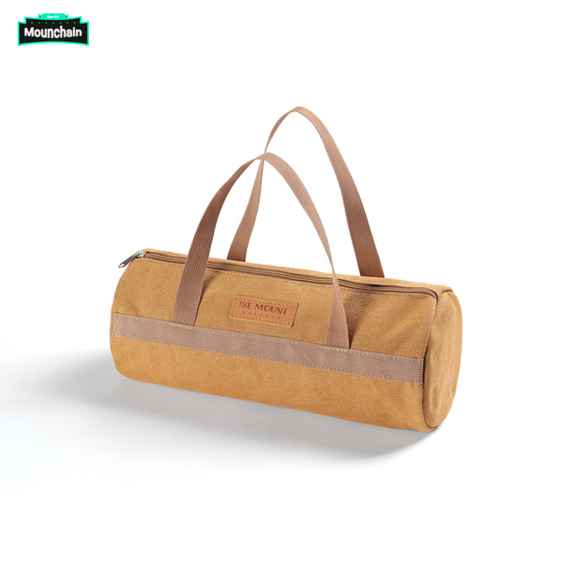 Mounchain Hand-held Tent Pegs Storage Bag Pouch Multifunctional Large Capacity Organizer For Camping Backpack ราคา 109 บาท*ส่งฟรี