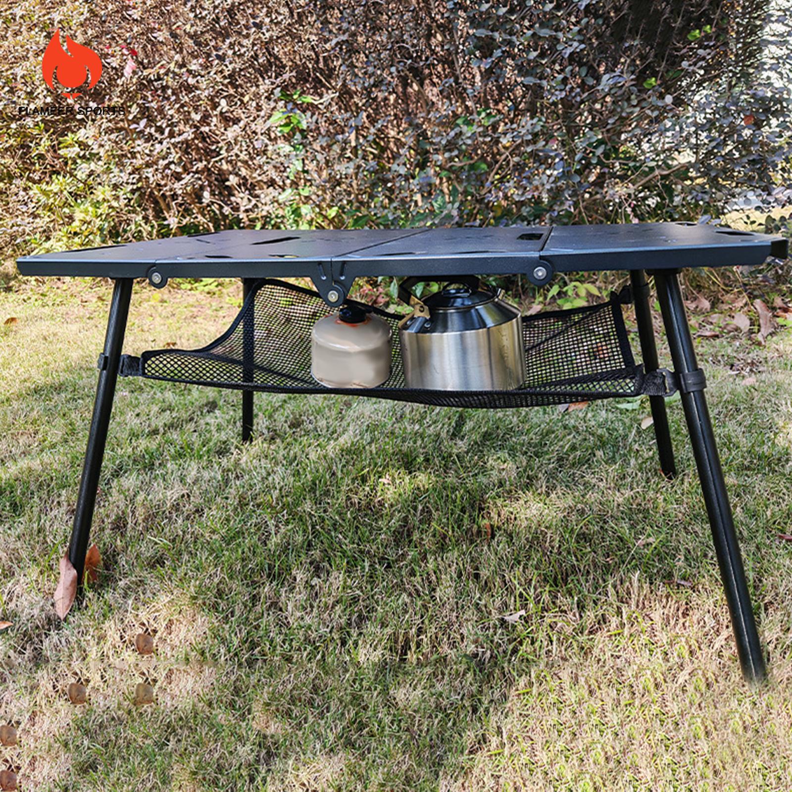 Flameer dưới bảng túi lưu trữ túi lưới 56x34cm đa chức năng treo cầm tay mạnh mẽ lưu trữ giỏ cho Bảng cắm trại ngoài trời