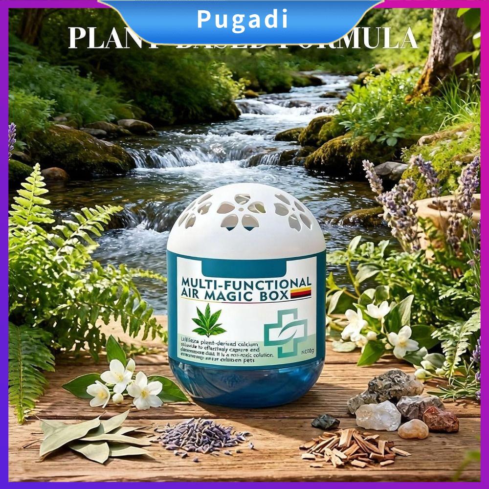 PUGADI Lọc không khí trong nhà Hộp ma thuật loại bỏ bụi Đa chức năng Tự động Thiết bị loại bỏ mùi và bụi Không có tiếng ồn điện Hộp ma thuật không khí