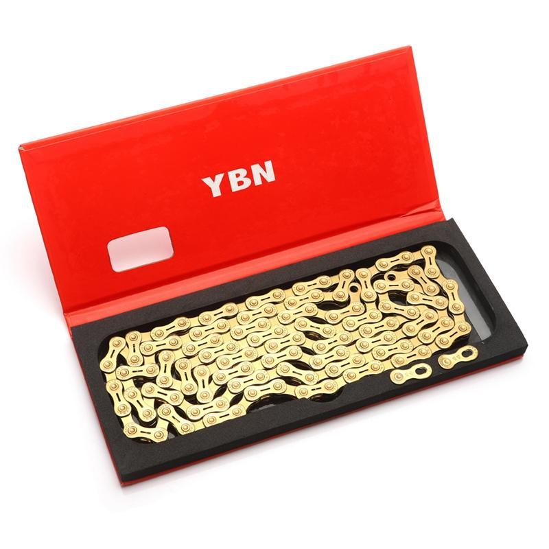 Mua YBN Ultralight 11 Speed Bicycle Chain SLR Gold Hollow MTB Road Bike Chain for Shimano/SRAM/Campanolo System