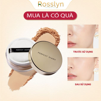 Phấn Phủ Kiềm Dầu Perfect Diary Chống Thấm Nước Kiểm Soát Dầu 12h 7g Rosslyn