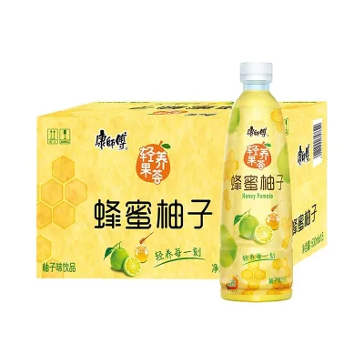 Kang Shi Fu Drinks 500ml Honey Pomelo 康师傅饮料 蜂蜜柚子 Carton Sale