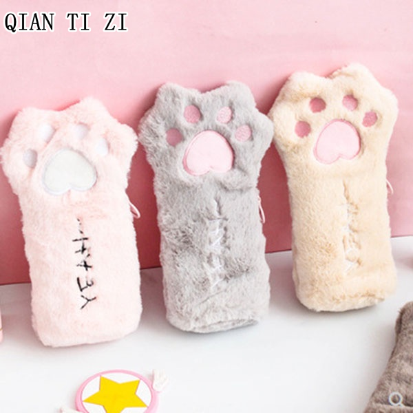 QIAN TI ZI [CLS2405K 30K off 99K SINGLE] ขาแมวน่ารักรูปปากกาขนาดใหญ่1ชิ้น ราคา 42 บาท*ส่งฟรี