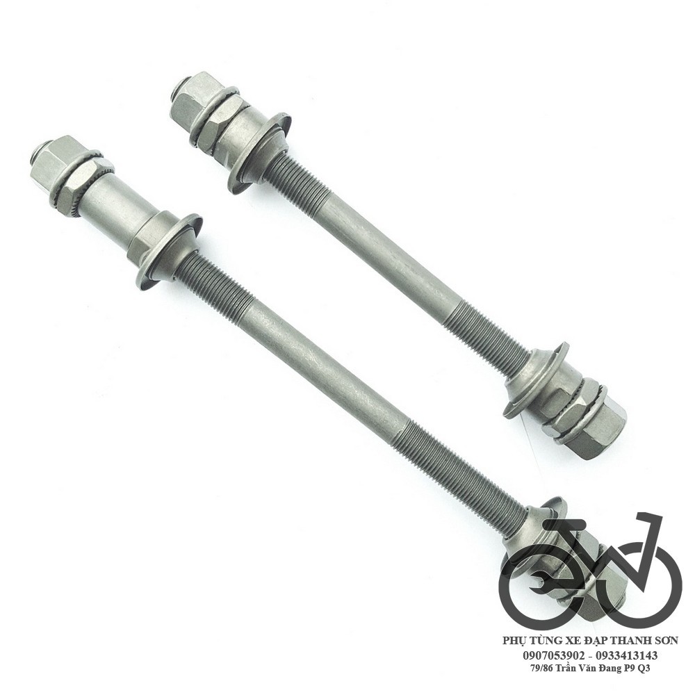 Trục trước sau xe đạp thể thao, cốt bánh trước sau xe đạp thể thao