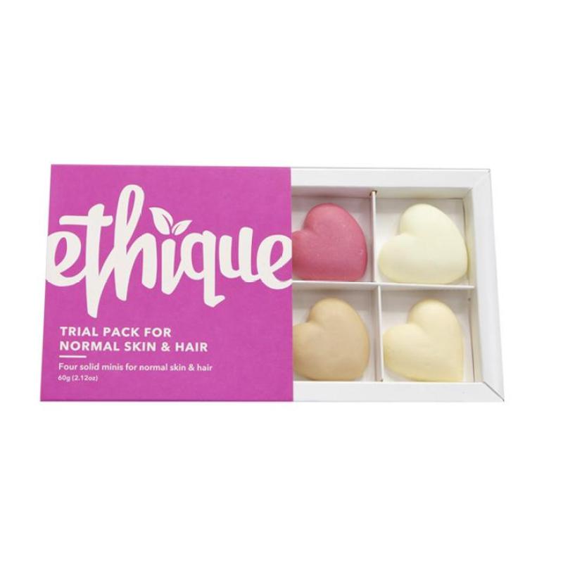 Buy Ethique Hair, Face & Body Trial Pack - Normal Skin & Hair Types Singapore