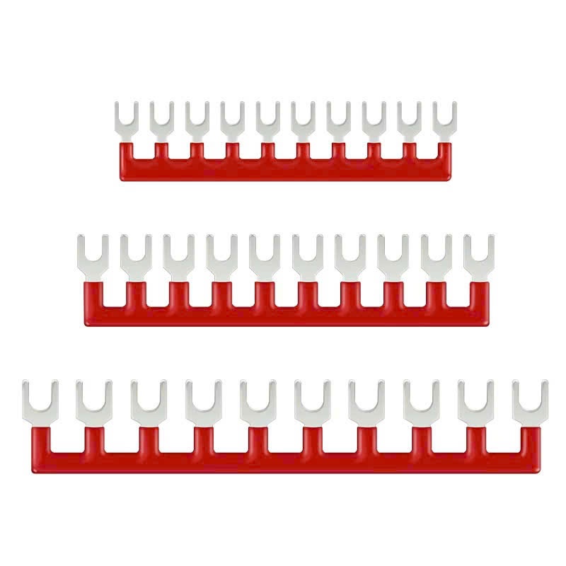 Cầu Đấu Domino Các Loại 15A/25A/45A - 3P/4P/6P/12P - Jumper 25A 4 cực