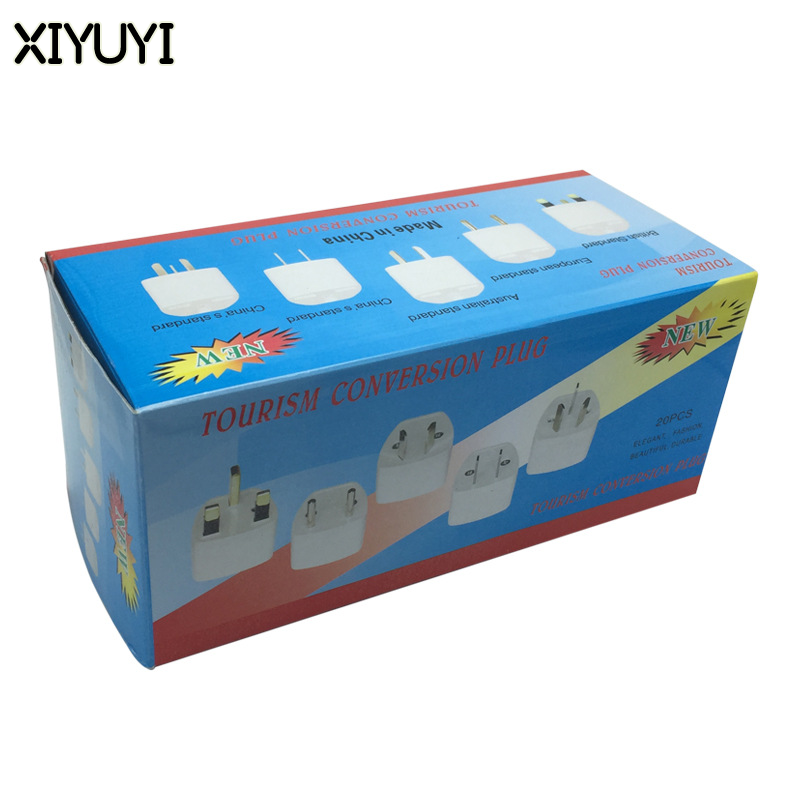 Xiyuyi phổ UK Đầu sạc du lịch cho người Anh, Hong Kong, Singapore-chuyển đổi phích cắm châu Âu