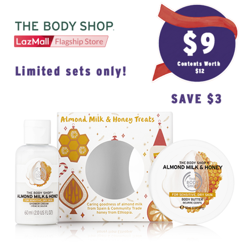 Buy The Body Shop Soothing Almond Milk & Honey Treats Singapore