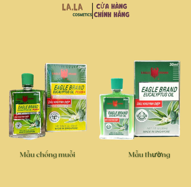  Dầu Khuynh Diệp Con Ó EAGLE BRAND EUCALYPTUS OIL 30ML 