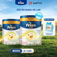 [Tặng Máy Đọc Thẻ Thông Minh] Combo 2 Lon Sữa Bột Friso Pro 3 800G cho trẻ trên 2 tuổi