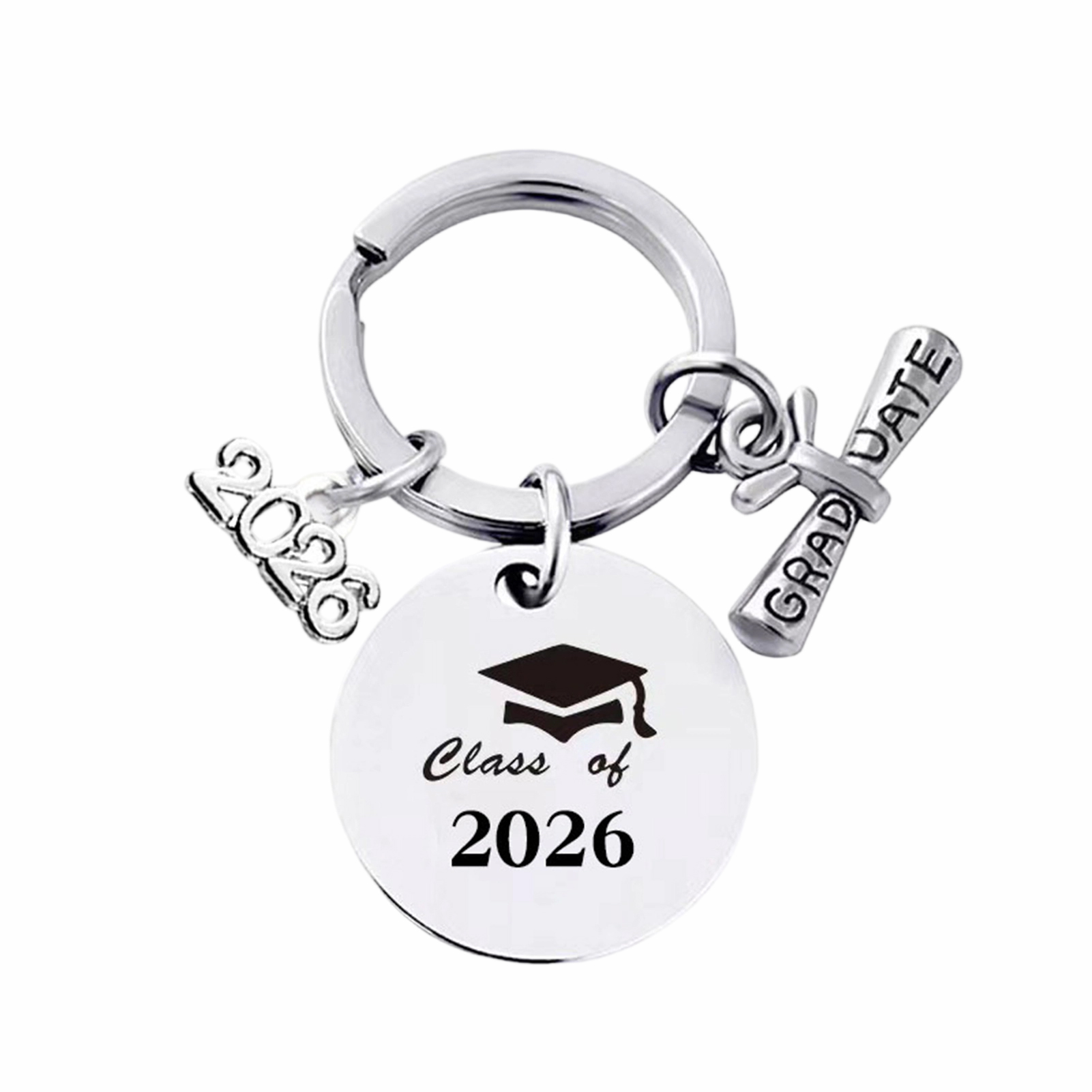 High School Graduation Gift Graduation Party Decoration Class of 2026 Graduation Keychain for High School College Graduates Meaningful Gift for Him Her Graduation Decoration Souvenir Perfect