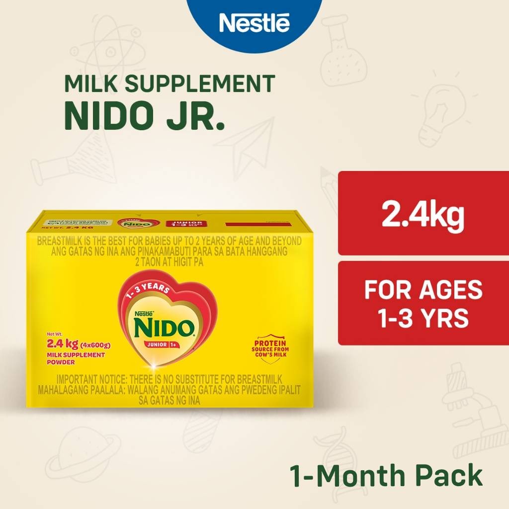 Nido Junior Milk Supplement for Children 1 to 3 Years Old 2.4kg