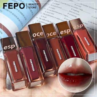 Son Môi Pinky Focus Dưỡng Ẩm Lâu Trôi Không Dính Thành Cốc Với 6 Màu Lựa Chọn Son Môi Gương