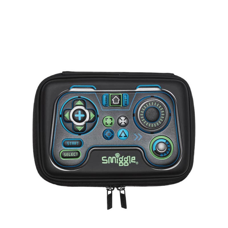 Smiggle Virtual Hardtop Pencil Case Black - IGL441216BLK