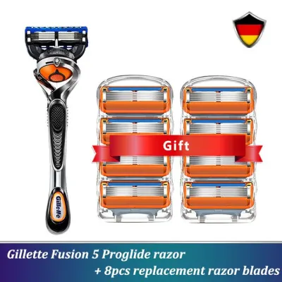 Gillette Fusion 5 Proglide Safety Razor Case Straight Shaving Machine Kit With Blades Shaver For Men Shave Cassettes For Beard