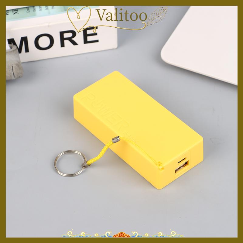 [Valitoo] Điện thoại di động ngân hàng sạc pin gói cho trường hợp tự làm hộp Protable đầy màu sắc stroage hộp - 5