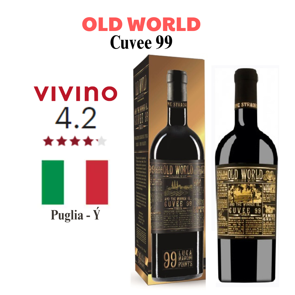 Ruou Old World Cuvee 99 Puglia Có Hộp - TheBestWine