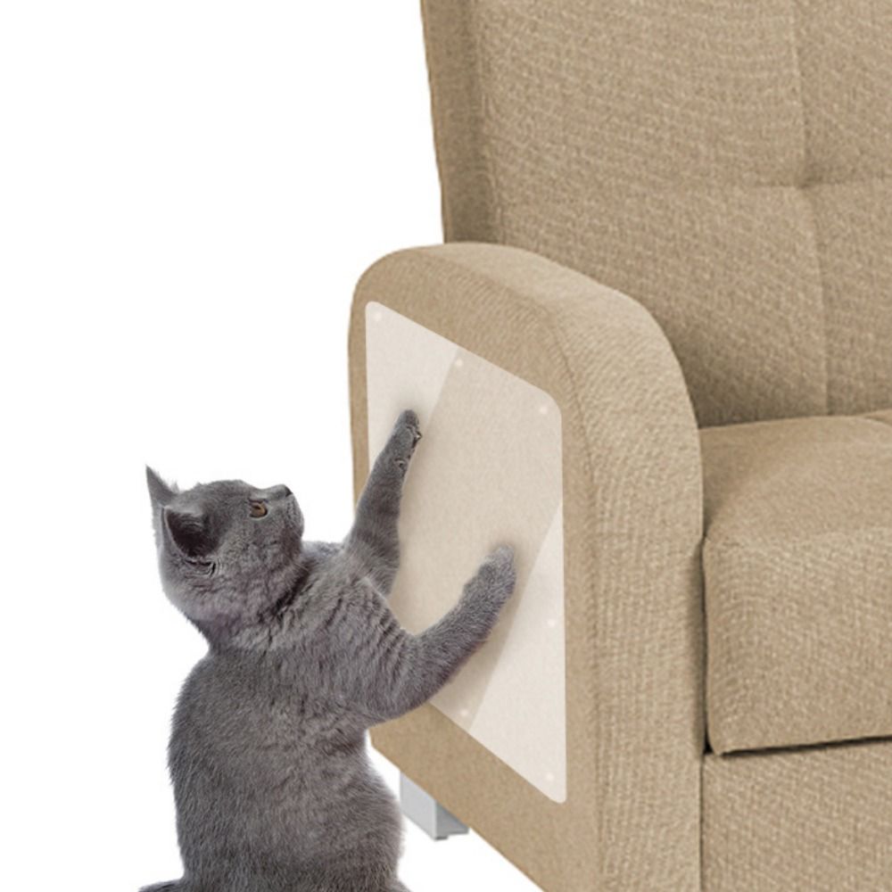 KZNAQQ Durable PVC Decal Transparent Trimmable Pet Cat Cat Anti