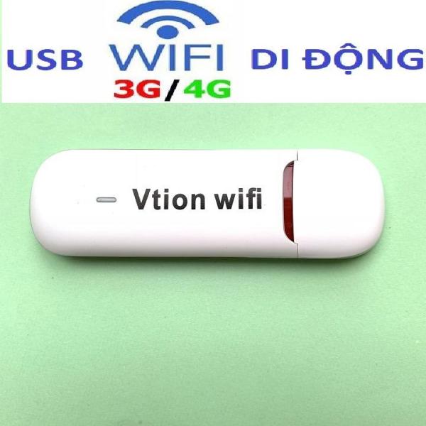 Usb Phát WifI VITION Từ Sim 3G/4G Tốc Độ Cao Dcom thế hệ mới Công Nghệ Cải Tiến