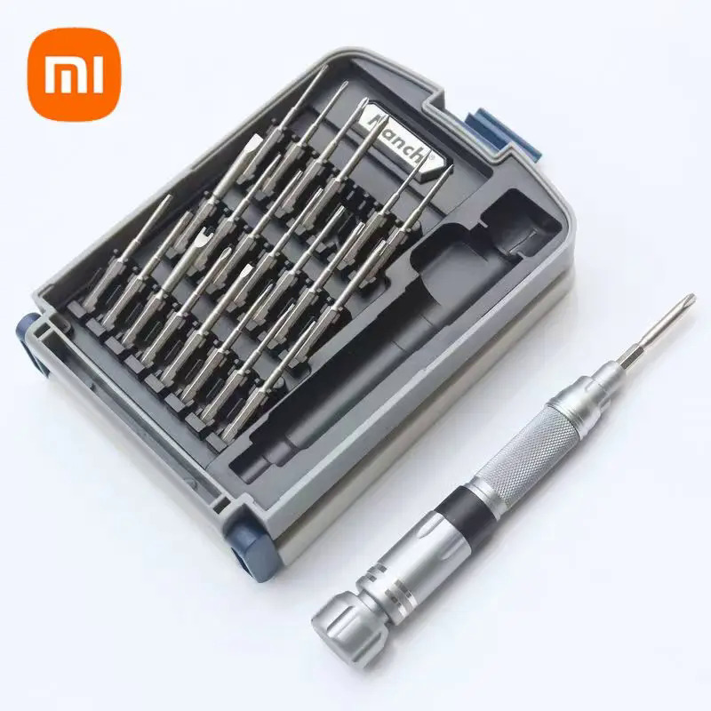 nanch Hướng dẫn sử dụng Screwdriver Set (22 trong 1) CRV thép từ tính chính xác đôi tip bits hợp kim CNC cơ thể sửa chữa dụng cụ cầm tay