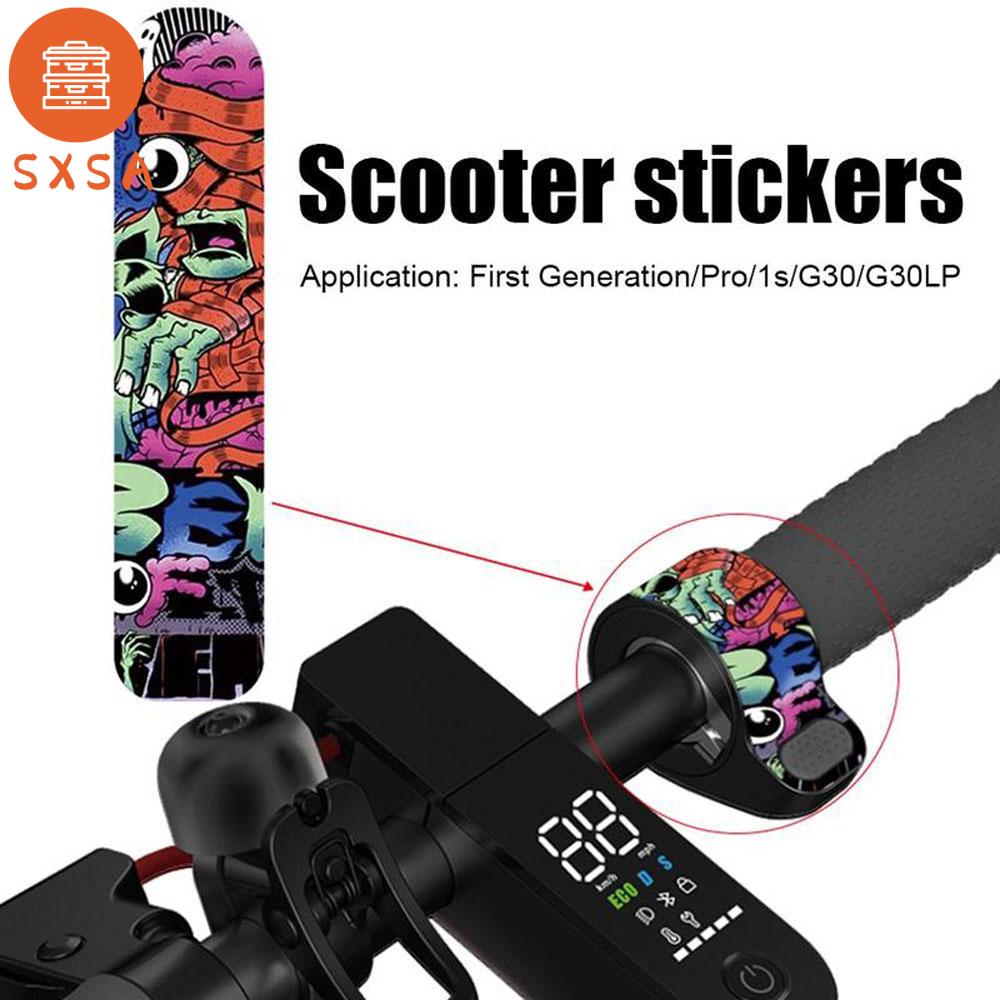 SXSA Sáng tạo Phụ kiện xe tay ga Xe điện Bộ phận xe tay ga Hình dán ngón tay tay ga xe tay ga Nhãn dán bảo vệ Hình dán xe tay ga