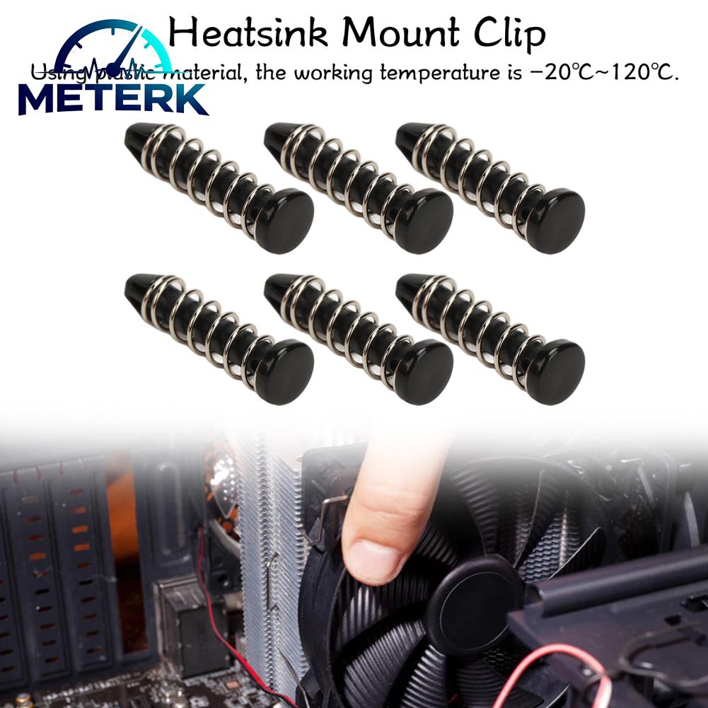 Meterk Aumotop Nhựa Tản Nhiệt Gắn Pin Bền 100 Chiếc Bộ Làm Mát CPU Cố Định Dành Cho Người Xây Dựng PC Và Chuyên Viên Công Nghệ Giá 70,000 Đồng*Miễn phí vận chuyển