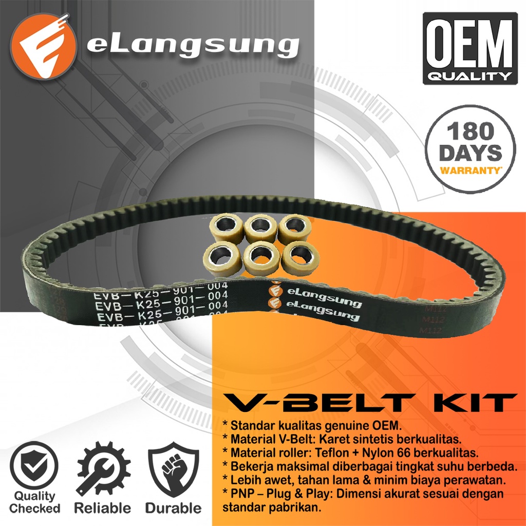 Vanbelt Beat Fi K25 PLUS Roller 13 Gram BERGARANSI 180 Hari - eLangsung Harga 85,300 Ringgit*Penghantaran Percuma